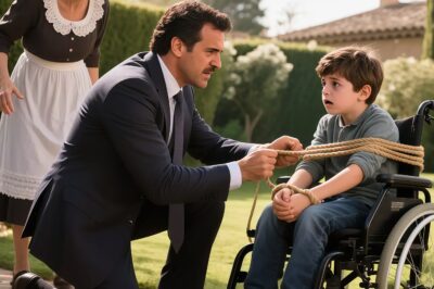 «Papá, lo siento, no me porté bien». Llegué a casa y encontré a mi hijo de 12 años atado a su silla de ruedas. La pesadilla que descubrí después era mil veces peor.
