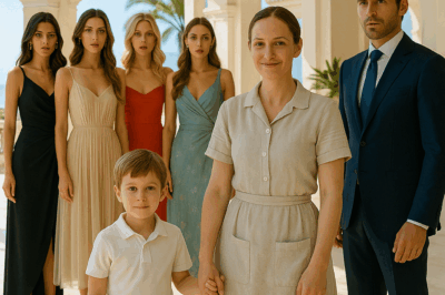 (nk)El Millonario Pidió a su Hijo Elegir una Madre entre Modelos… y Él Escogió a la Empleada Doméstica