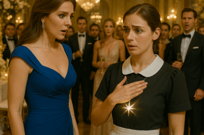 (nk)“Ese collar es de mi hija”, gritó la millonaria al descubrirlo en la sirvienta… La verdad sorprende….