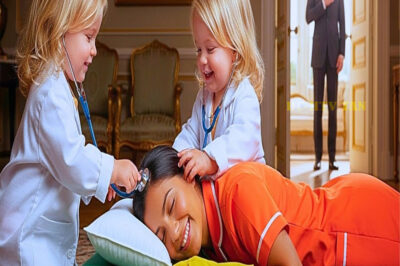 EL MILLONARIO PAGÓ FORTUNAS PARA CURAR A SUS GEMELAS, PERO QUIEN DESCUBRIÓ LA VERDAD FUE LA NIÑERA…