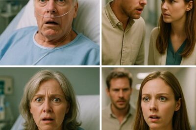 Desperté del coma y escuché a mi hijo decir, “La vieja se va al asilo en cuanto él muera.” Fingí seguir inconsciente. Las máquinas seguían pitando a mi alrededor, pero yo ya estaba completamente despierto. Cada palabra que salió de su boca fue como un golpe directo al pecho, no al corazón, porque eso ya lo tenía roto desde hacía tiempo.