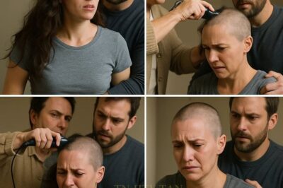 “¡No vas a coquetear con tu cabello!” — Mi esposo me sujetó mientras su madre me rapaba la cabeza