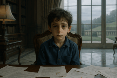 (nk)EL HIJO DEL MILLONARIO REPROBABA SIEMPRE… HASTA QUE LA EMPLEADA MOSTRÓ UN DON INESPERADO