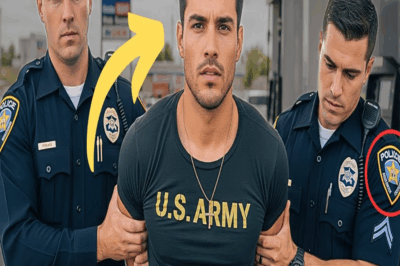 El policía lo exposó sin mirar su rango y cuando escuchó los motores en la distancia ya era demasiado tarde. Era una tarde cualquiera en una gasolinera del sur de Texas. Calor pegajoso, gente apurada y un silencio que pronto sería interrumpido por una escena que nadie olvidaría.