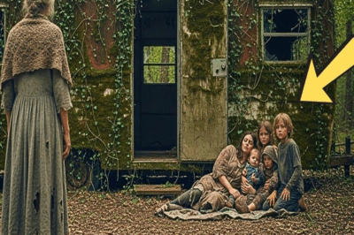 tn-VIUDA encontró a una JOVEN enferma, abandonada con tres HIJOS… pero para su SORPRESA.