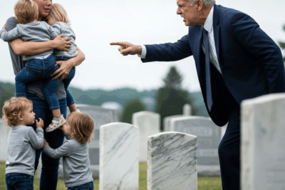 “¿QUÉ HACES EN LA TUMBA DE MI HIJO?”, PREGUNTA UN MILLONARIO A UNA MADRE SOLTERA EN DUELO, hast…