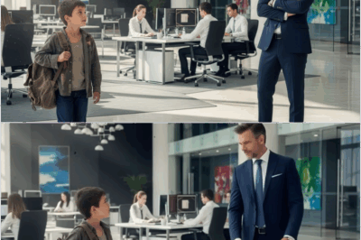 Soy el nuevo heredero de esta empresa. Toda la sala se dio la vuelta al mismo tiempo. Un niño de 11 años, delgado, vestido con sencillez, con las zapatillas ya gastadas por el uso, de pie en medio de la sala de juntas de una de las empresas más poderosas de la ciudad.