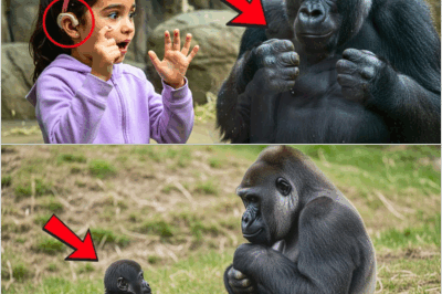 tn-Una NIÑA SORDA ve a un gorila señando AYUDA… lo que descubrió IMPACTÓ a todos