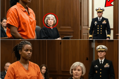 tn-Una piloto negra es arrestada en el tribunal — hasta que entra un almirante y todo se congela