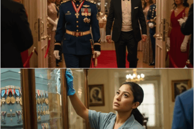 tn-CORONEL invitó LIMPIADORA de broma… Llegó de UNIFORME, todos QUEDARON MUDOS