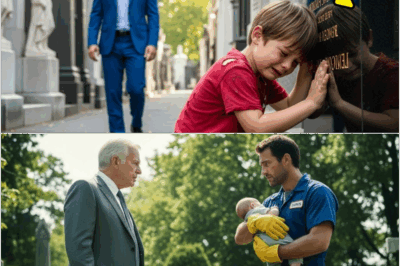 Esa fue la pregunta que destrozo el corazón de Sebastián Morales cuando descubrió al pequeño Diego arrodillado frente a la tumba de mármol blanco, donde descansaba su hija. Un hombre que lo había perdido todo, enfrentándose a un niño descalso que cargaba flores marchitas en sus manos sucias.