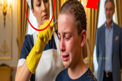 El hijo del multimillonario sufría dolores,hasta que la niñera le quitó algo misterioso de su …