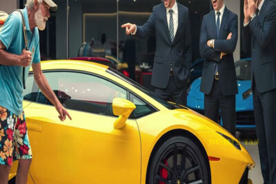 QUIERO ESOS 3 LAMBORGHINI, DIJO EL HOMBRE EN BERMUDAS Y SANDALIAS. TODOS SE BURLARON. ¡ERROR FATAL!…