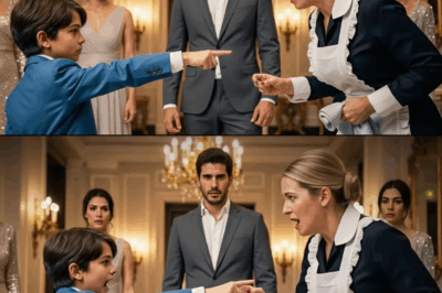 El Millonario Pidió a su Hijo Elegir una Madre entre Modelos… y Él Escogió a la Empleada Doméstica