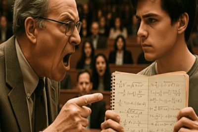 “¡ANALFABETO INÚTIL!” Lo humilló…pero su caderno resolvió lo que 47 genios no pudieron en 20 años