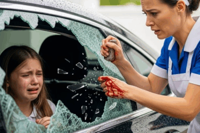 LA NOVIA DEL MILLONARIO “OLVIDA” A SU HIJA ENCERRADA EN EL COCHE, HASTA QUE LA EMPLEADA HACE ESTO ..