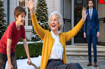 La madre del millonario vivía triste desde hace años… hasta que un niño cambió su vida TA