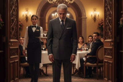 Salieron a cenar románticamente, pero él quedó helado al ver a la camarera: era su exesposa, la mujer que lo sacrificó todo para que él llegara al éxito