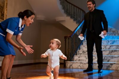 EL BEBÉ DEL MILLONARIO NUNCA HABÍA CAMINADO! HASTA QUE ÉL VIO A LA EMPLEADA HACER ALGO INCREÍBLE