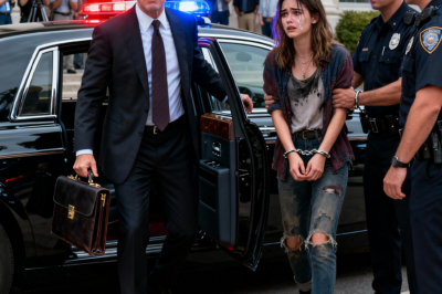 EL MILLONARIO REGRESA Y VE A SU HIJA ESPOSADA POR LA POLICÍA — TODO CAMBIÓ