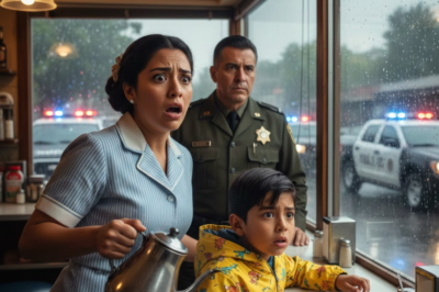 Ella le daba panqueques todas las mañanas sin hacerle preguntas. Entonces, un día, camionetas militares rodearon el restaurante.