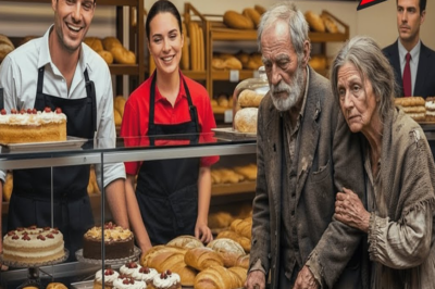 “¿Tendrías Un Pastel Caducado Para Mi Esposa?” Preguntó El Sintecho… Pero El Millonario Lo Vio Todo…