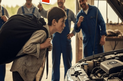 “¿ME DAN ALGO DE COMER SI AYUDO?” — EL NIÑO DE LA CALLE FUE DESPRECIADO… HASTA QUE REVELÓ QUIÉN ERA