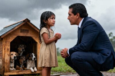 TÍO, DÉJAME DORMIR CON TUS PERROS… DICE NIÑA POBRE AL MILLONARIO, SIN IMAGINAR QUE ÉL…