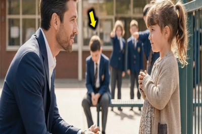 “SEÑOR, ¿POR QUÉ SU HIJO NO JUEGA CON NADIE?” PREGUNTÓ LA NIÑITA POBRE AL MILLONARIO… LA VERDAD… TA