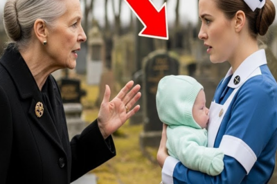 La Millonaria Visita la Tumba de su Hijo… y Encuentra a la Niñera Llorando con un Niño Desconocido ! TA