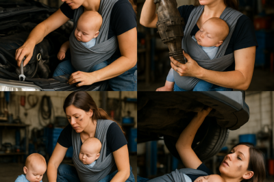 ha-Nueve Expertos Rechazaron Reparar el Motor de su Bugatti de 3 Millones, Pero Cuando Entró en mi Humilde Taller y Me Vio Con Mi Bebé en Brazos, Ocurrió el Milagro que Nadie Esperaba.