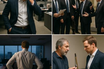 “MI EMPRESA SE HA IDO”. EL MULTIMILLONARIO LO PERDIÓ TODO EN UN DÍA, HASTA QUE UN POBRE CONSERJE ENTRÓ Y CAMBIÓ SU DESTINO.