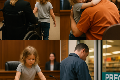 Una niña de cinco años se enfrentó al juez en una silla de ruedas y dijo: “Deja que mi papá vuelva a casa y te ayudaré a caminar de nuevo con las piernas”. El tribunal se rió, hasta que sus palabras comenzaron a cambiarlo todo.