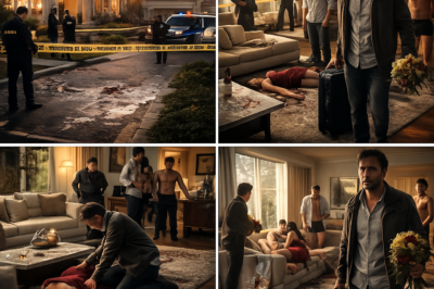 ha-Crimen en Argentina: esposo viajó para SORPRENDERLA en su cumpleaños — Ella estaba con 4 AMANTES