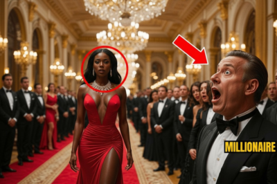 Millonario invitó a la LIMPIADORA NEGRA como una broma – pero ELLA apareció como una DIVA y todos..