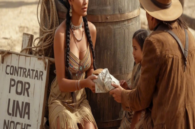 “Por favor, solo contrátame una noche, mi hija tiene hambre…” — rogó la viuda apache al ganadero. ta