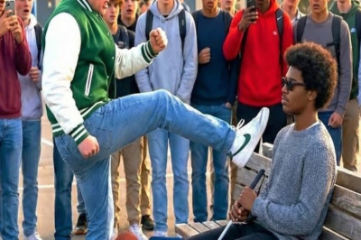 Un Matón Patea Al Niño Negro Ciego, Sin Saber Que Es Un Luchador Letal TA