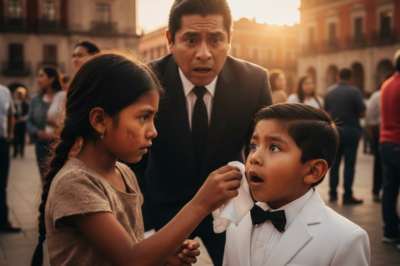 El HIJO del MILLONARIO era CIEGO… hasta que una NIÑA sacó de sus ojos algo que nadie podía imaginar