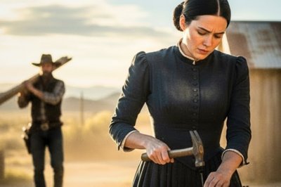 Ella Construía un Cobertizo con Tablas Rotas… el Ranchero la Vio de Lejos y Llegó con Madera