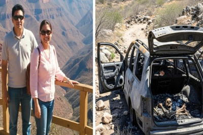 Pareja desaparece en las Barrancas del Cobre en 2012 — 11 años después, hallan un carro calcinado… ta