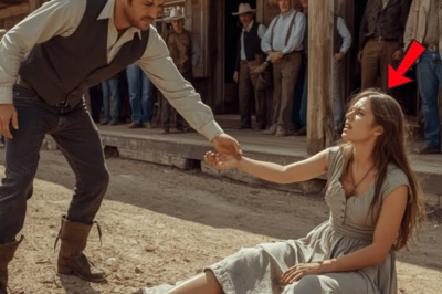 El vaquero vio a la mujer apache suplicando por pan en el pueblo. “Ven conmigo ahora mismo,” le dijo TA