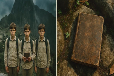 En 2001, trillizos desaparecen en Machu Picchu — 18 años después, un turista encuentra su diario.