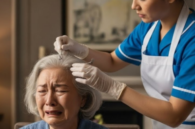 La madre del millonario SUFRÍA de dolor — hasta que la limpiadora LE SACÓ algo de la cabeza.TA