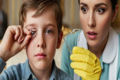 EL NIÑO NO PODÍA ABRIR EL OJO… HASTA QUE LA NIÑERA LE SACÓ ALGO DE ADENTRO DEL PÁRPADO ta