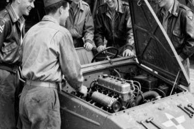 Mecánicos americanos probaron un Kübelwagen capturado — y rieron de su débil motor TA