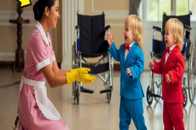 EL MILLONARIO PUSO CÁMARAS PARA VER A SUS HIJOS EN SILLA… Y LA NIÑERA POBRE LO DEJÓ EN SHOCK TA