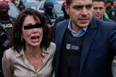 “¡MI MARIDO SE VA A VENGAR!” Esposa de Líder del Cártel Intenta Fugarse, Pero Harfuch La Detiene ta