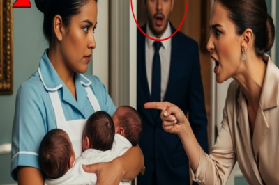 MILLONARIO SE ESCONDIÓ PARA PROBAR ESPOSA CON TRILLIZOS… EMPLEADA HIZO LO IMPENSABLE TA