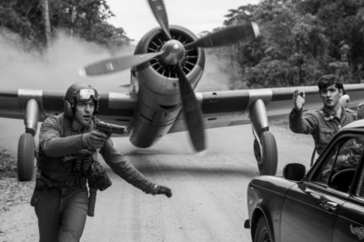 El piloto “LOCO” del Escuadrón 201 que aterrizó en una carretera para capturar a un general nazi ta