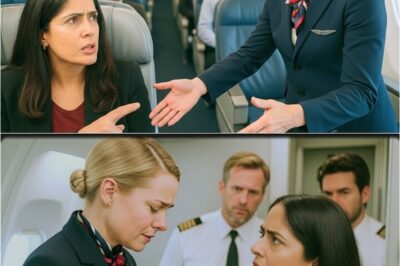 Azafata Americana NIEGA PRIMERA CLASE a Salma Hayek…Su Respuesta La DESTROZÓ TA